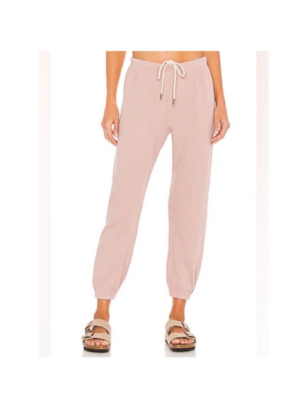 The Great. Cloud Tie Dye Jogger Sweatpants Whisper Pink size Medium